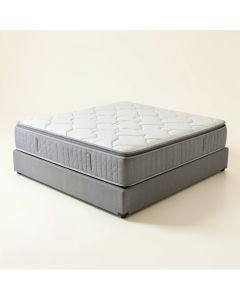 Serta Icomfort 16 '' Medium Pillow Top Hybrid Mattress And Box Spring Set (synthetic illustration; no displayed measurements)