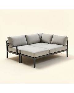 Boyce Outdoor Patio Sectional With Cushions (synthetic illustration; no displayed measurements)