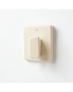 Olive Bend Wall-Mounted Robe Hook - Cream (synthetic illustration; no displayed measurements)