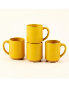 Dowell 4 Piece Coffee Mug Set (synthetic illustration; no displayed measurements)