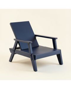 Ridge Canyon Outdoor Lounge Chair - Navy (synthetic illustration; no displayed measurements)