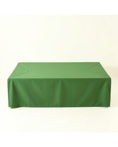 Vale Bend Flat Bed Sheet - Green (synthetic illustration; no displayed measurements)