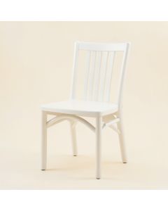 River Edge Dining Chair - White (synthetic illustration; no displayed measurements)
