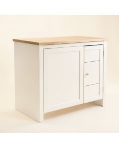 Summit Arc Freestanding Laundry Folding Counter - White (synthetic illustration; no displayed measurements)