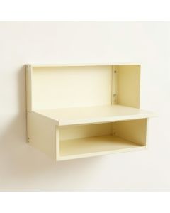 Juniper Canyon Wall-Mounted Shelf - Ivory (synthetic illustration; no displayed measurements)