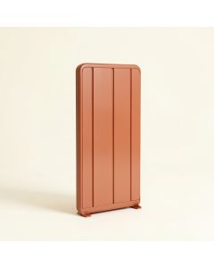 Spruce Branch Narrow Outdoor Storage Bench - Terracotta (synthetic illustration; no displayed measurements)