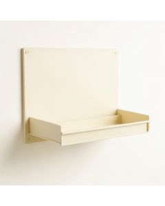Laurel Edge Empty Wall-Mounted Tool Organizer Panel - Cream (synthetic illustration; no displayed measurements)