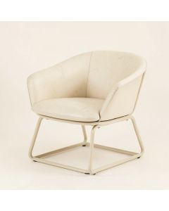 Chavez 30 '' Wide Cowhide Papasan Chair (synthetic illustration; no displayed measurements)