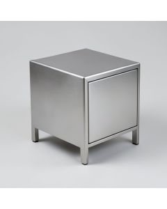 Hugh Square End Table with Storage (synthetic illustration; no displayed measurements)
