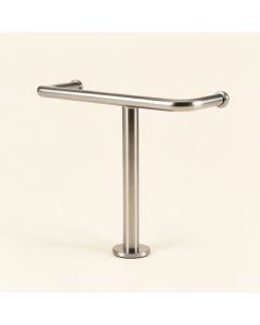 Stainless Steel Painted Towel Rack Punch-Free Towel Single Rod Rack Bath Towel Holder (synthetic illustration; no displayed measurements)