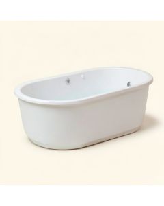 71 '' X 32 '' Freestanding Soaking Acrylic Bathtub (synthetic illustration; no displayed measurements)