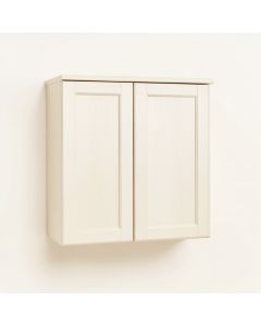 Oak Bluff Wall-Mounted Laundry Cabinet - Ivory (synthetic illustration; no displayed measurements)