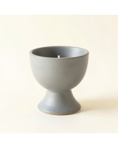 Slate Canyon Empty Candle Holder - Gray (synthetic illustration; no displayed measurements)