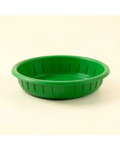 Cliff Bend Empty Under-Desk Cable Tray - Green (synthetic illustration; no displayed measurements)