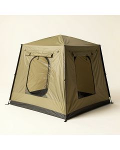 Camping Cube Tent (synthetic illustration; no displayed measurements)