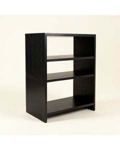 Deboer Staggered 6 Shelf Geometric Bookcase (synthetic illustration; no displayed measurements)