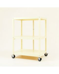 Dawn Dale Empty Rolling Workshop Cart - Ivory (synthetic illustration; no displayed measurements)
