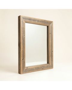 Rustic Mirror (synthetic illustration; no displayed measurements)