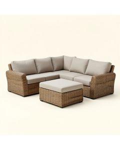 Bettino 7 Piece Patio Sectional With Cushion (synthetic illustration; no displayed measurements)