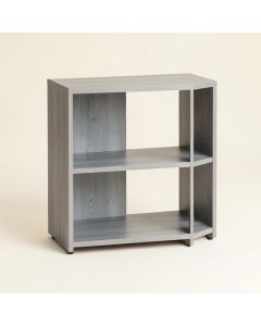 Glen Fold Desktop Shelving Unit - Gray (synthetic illustration; no displayed measurements)