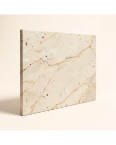Calacatta Cressa 3 '' X 6 '' Marble Look Wall & Floor Tile (synthetic illustration; no displayed measurements)