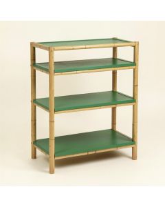 Glen Brook Empty Seed-Starting Shelving Unit Without Lights - Green (synthetic illustration; no displayed measurements)