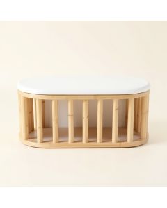 Heath Canyon Shoe Storage Bench - White (synthetic illustration; no displayed measurements)