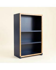 Moss Falls Freestanding Bookcase - Navy (synthetic illustration; no displayed measurements)
