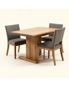 Kenworthy 4 - Piece Counter Height Acacia Solid Wood Dining Set (synthetic illustration; no displayed measurements)