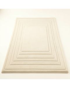 Cedar Crossing Rectangular Outdoor Rug - Ivory (synthetic illustration; no displayed measurements)