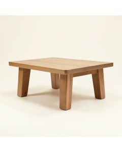 Dorey Trestle Coffee Table (synthetic illustration; no displayed measurements)
