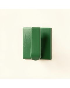 Laurel Brook Wall-Mounted Robe Hook - Green (synthetic illustration; no displayed measurements)