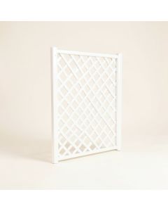 Camden Vinyl Lattice Panel Trellis (synthetic illustration; no displayed measurements)