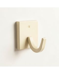 Field Arc Wall-Mounted Robe Hook - Cream (synthetic illustration; no displayed measurements)
