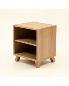 Orava End Table With Storage (synthetic illustration; no displayed measurements)
