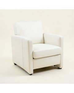 Champy 23 '' W Faux Leather Armchair (synthetic illustration; no displayed measurements)