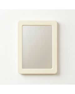 Aspen Bluff Framed Wall Mirror - Cream (synthetic illustration; no displayed measurements)