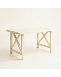 Oak Canyon Empty Workshop Workbench - Ivory (synthetic illustration; no displayed measurements)