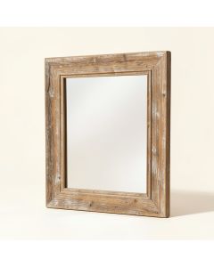 Lystra Rustic Distressed Accent Mirror (synthetic illustration; no displayed measurements)