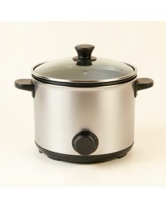 Elite By Maxi-Matic 2.5 Qt . Platinum Triple Stock Slow Cookers (synthetic illustration; no displayed measurements)
