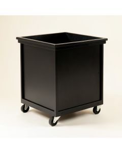 Fern Crossing Empty Rolling Workshop Cart - Black (synthetic illustration; no displayed measurements)
