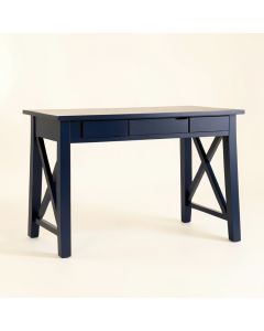 Brook Bridge Writing Desk - Navy (synthetic illustration; no displayed measurements)
