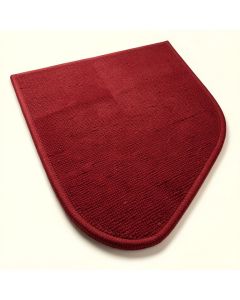 Krol Hand Knotted Wool Brick Red Rug (synthetic illustration; no displayed measurements)