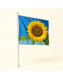 Happy Day Sunflowers 2-Sided Polyester 18 X 13 In . Garden Flag (synthetic illustration; no displayed measurements)