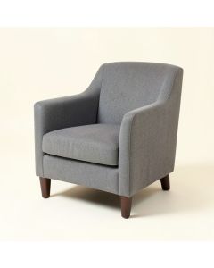 Alaxandria Upholstered Parsons Chair In Gray (synthetic illustration; no displayed measurements)