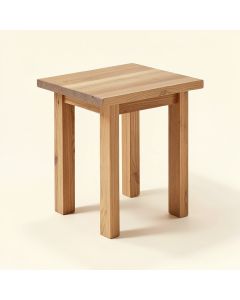 Carmelita Solid Wood Side Table (synthetic illustration; no displayed measurements)