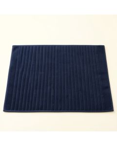 Harbor Bridge Bath Mat - Navy (synthetic illustration; no displayed measurements)