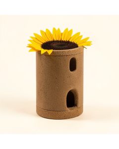 Ebron Sunflower Birdbath (synthetic illustration; no displayed measurements)