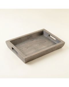 Cedar Brook Serving Tray - Gray (synthetic illustration; no displayed measurements)