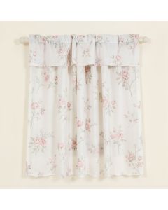 Pateros Lace Floral Sheer Rod Pocket Single Curtain Panel (synthetic illustration; no displayed measurements)